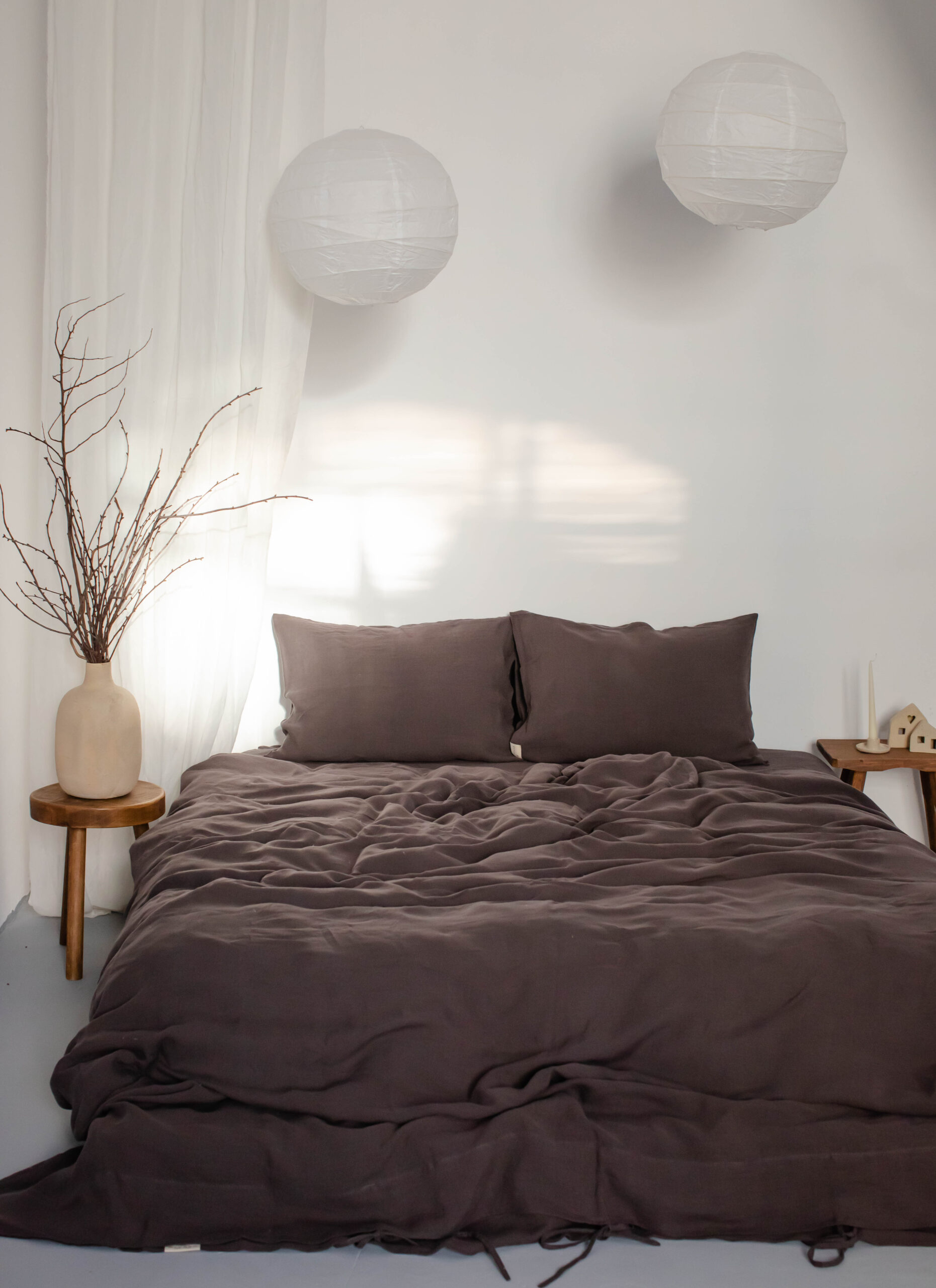 Set Laken Chocolate Lust 90x200 und Lotsenbezug 150x200