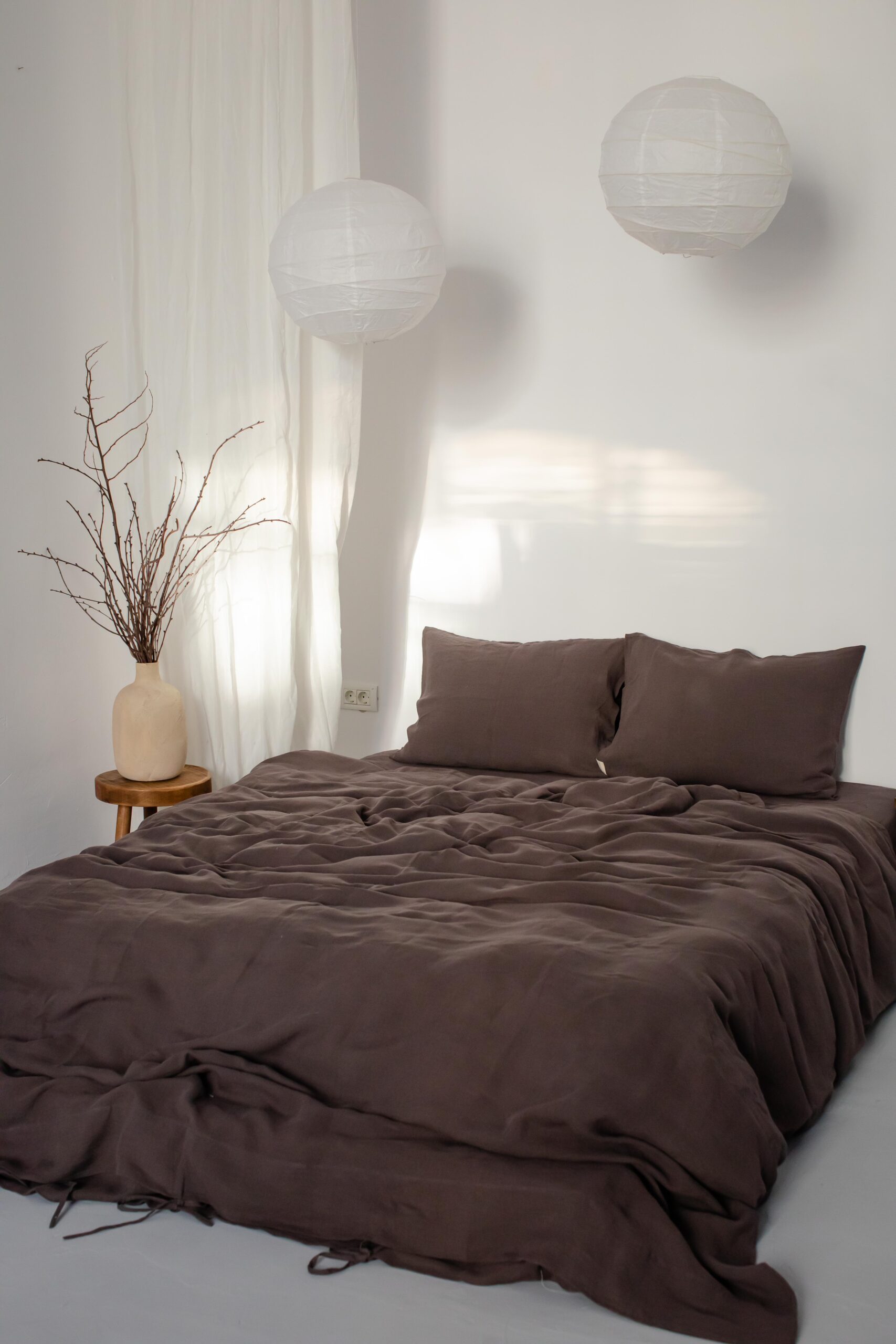 Set Kissenbezüge Chocolate Lust 60x60 und Kissenbezug 200x220