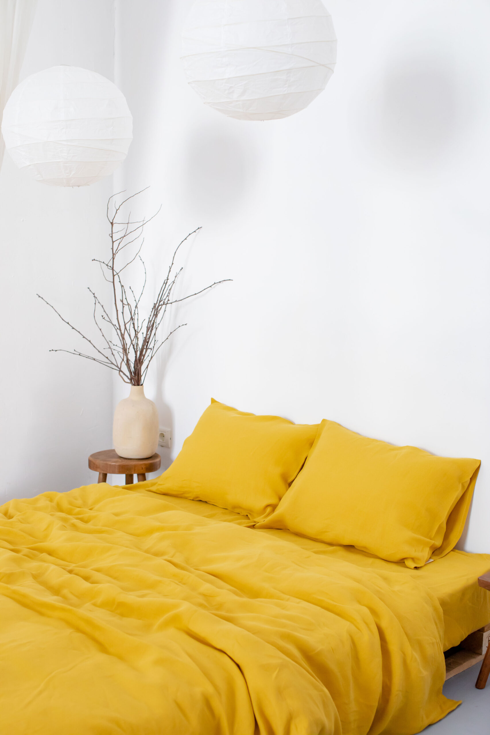 Set Kürbissüße Kissenbezüge 50x70 und Kissenbezug 220x220