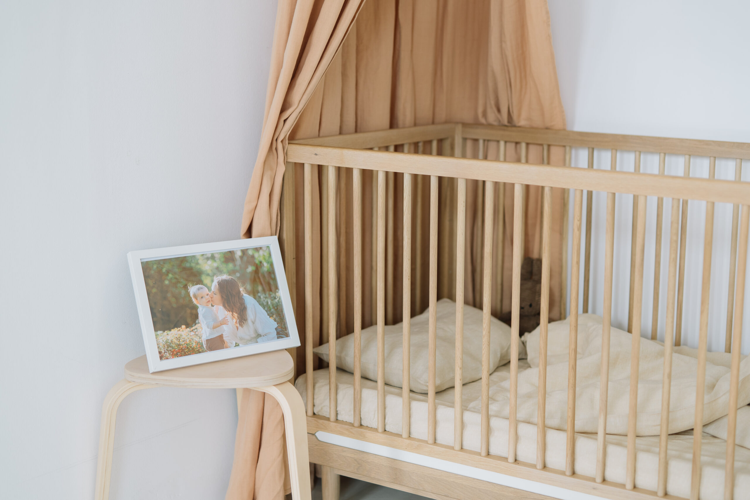 Set Vanillecreme Kissenbezug 35x55 und Laken 60x120