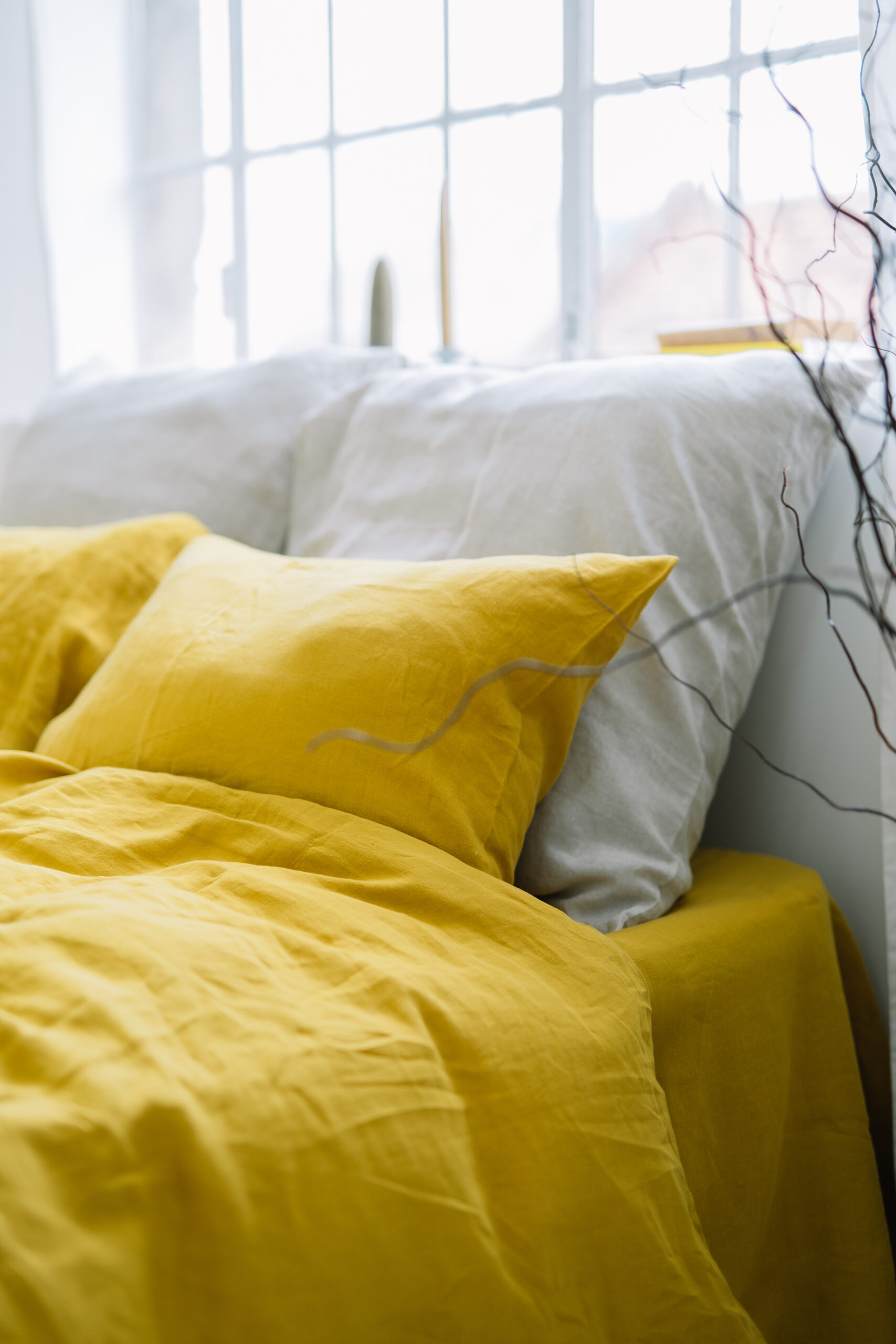 Set Kürbissüße Kissenbezüge 50x60 und Kissenbezug 200x200