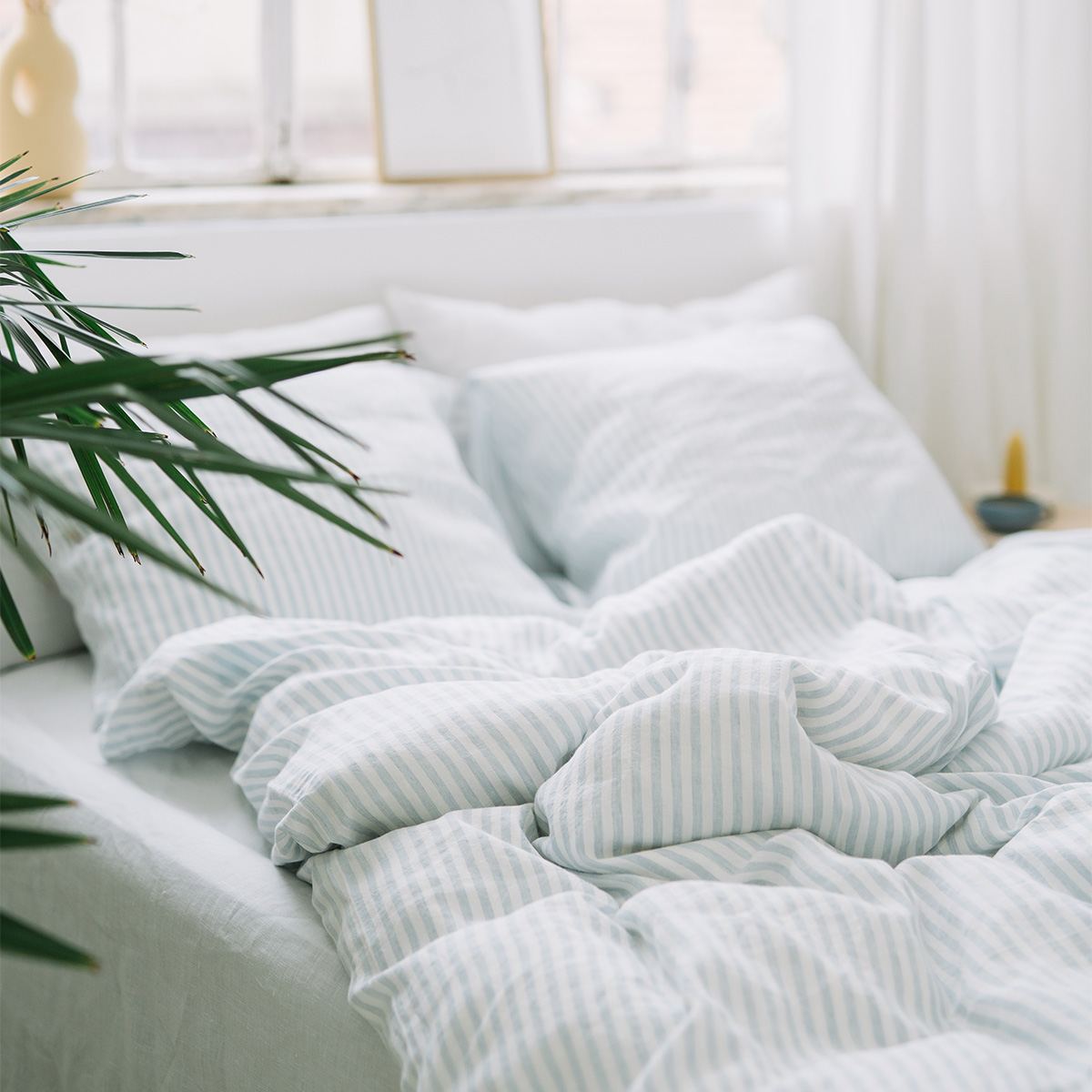 Staubblaue Große Streifen Pilotentasche