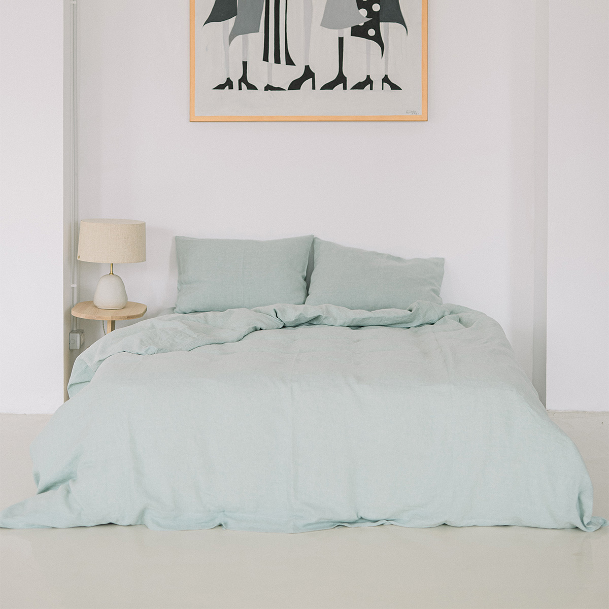 Staubiges Grünes Blatt