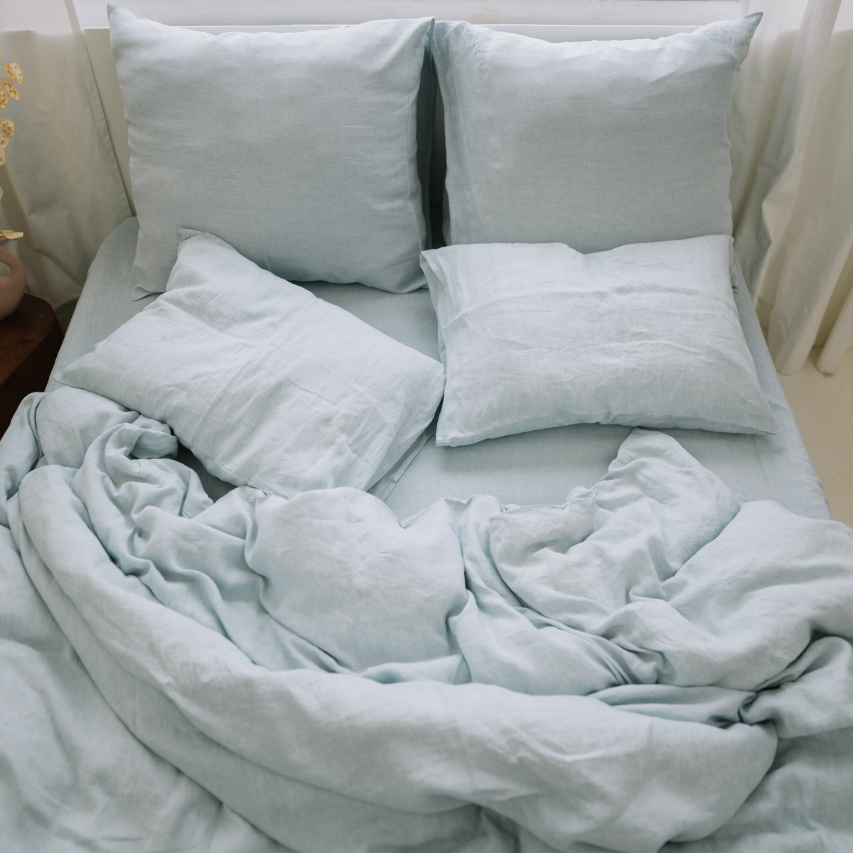 Staubblaue Piloten-Tasche