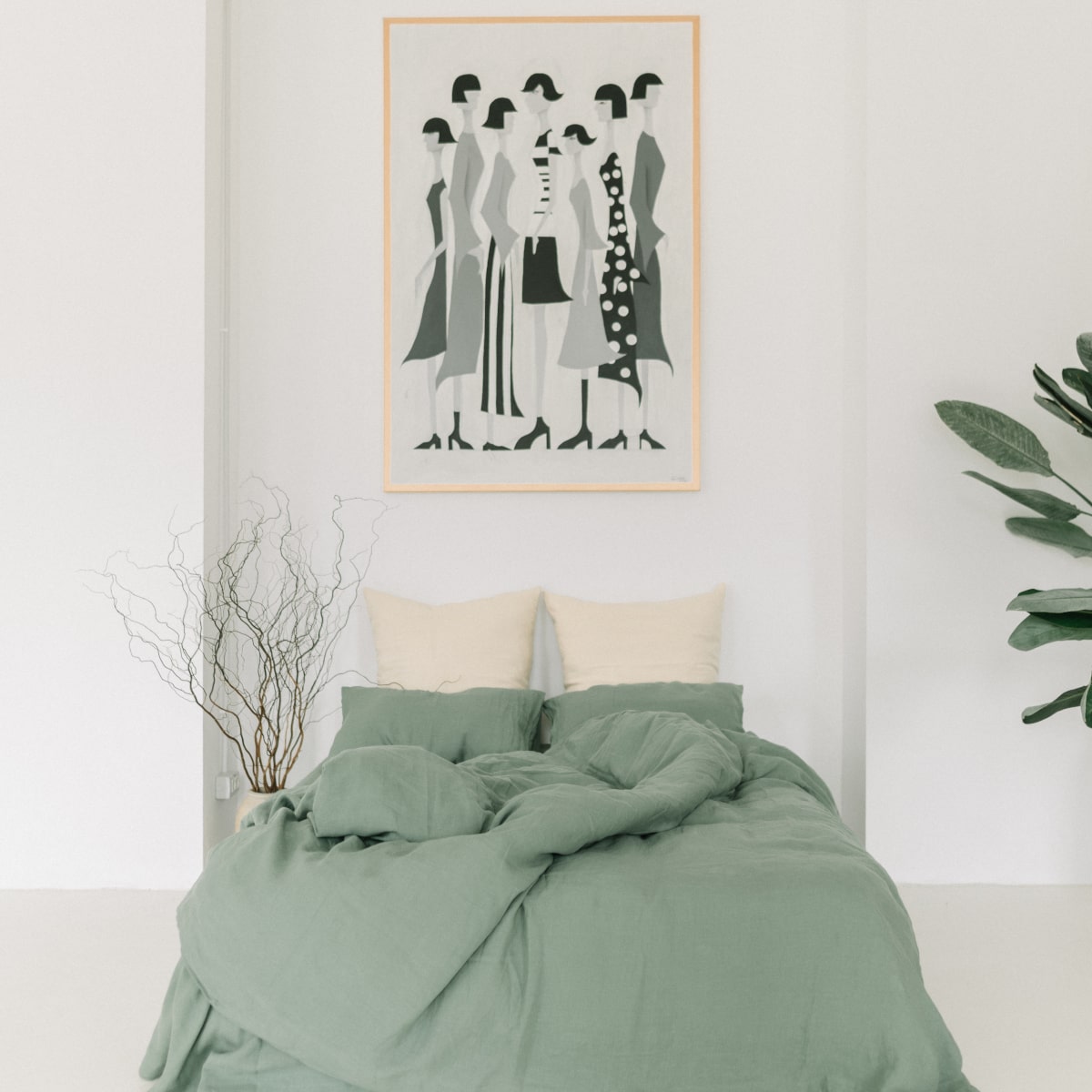 Mintgrüne Piloten-Tasche