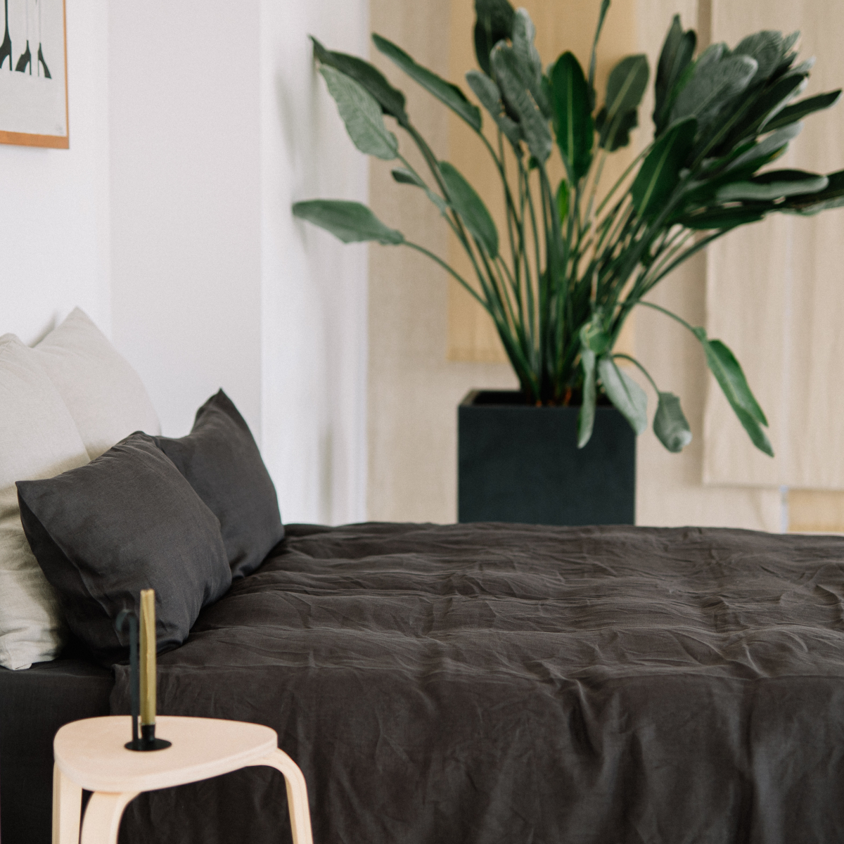 Sturmgraue Piloten-Tasche