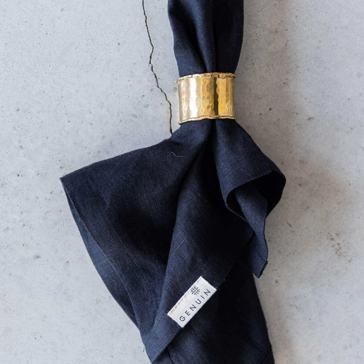 Tischservietten Schwarz