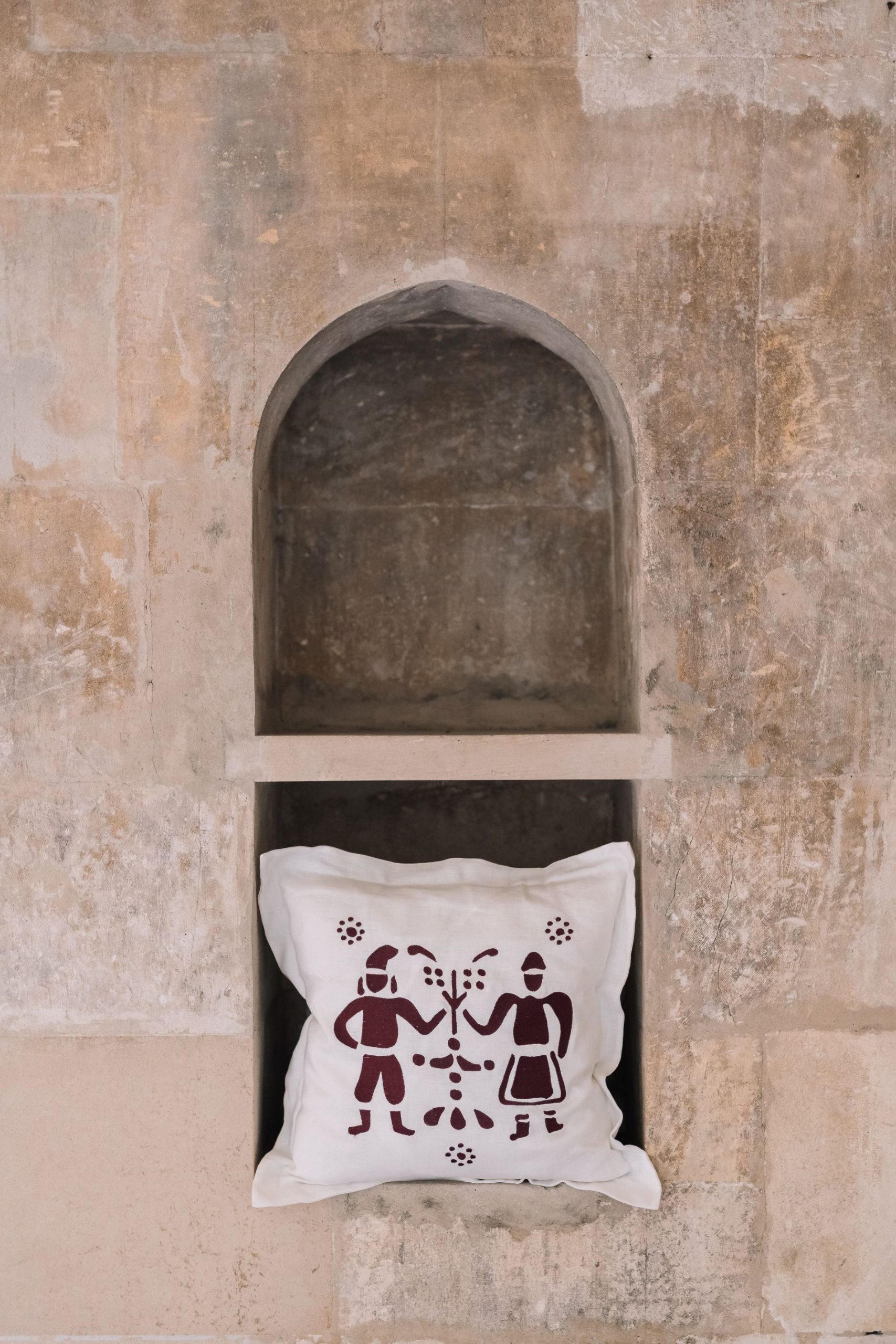 Dekoratives Kissen EI DOI 50x50