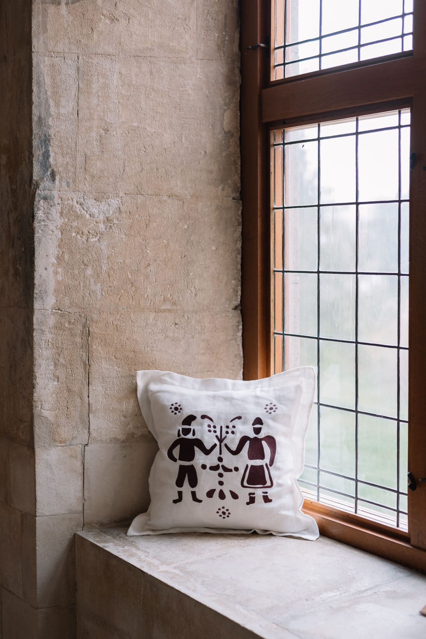 Dekorativer Kopfkissenbezug EI DOI 50x50